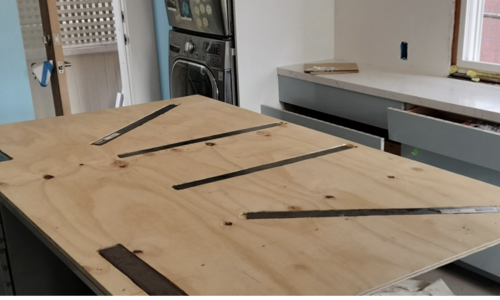 Island Overhang Support